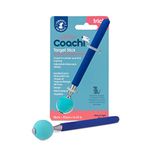 Coachi Target Stick, Telescopic Design with Large Ball for Target, Dog Accessory for Clicker & Agility Training, Teach Commands and Tricks, Navy-Light Blue