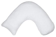 Jolly Jumper Boomerang Nursing Pillow - White