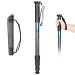 Leofoto MP-284 CF Monopod Carbon Fiber 65" Tall 4 Section