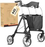 WHLICKS Foldable Rollator Walker fo