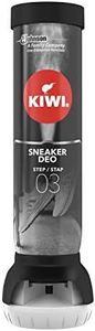Kiwi Shoe Deodorizer Spray, Sneaker Odour Eliminator for Feet & Shoes, Step 3, Fresh Scent, 100 ml