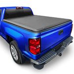 Tyger Auto T1 Roll Up Truck Bed Tonneau Cover TG-BC1C9008 works with 2004-2006 Chevy Silverado / GMC Sierra 1500 (Incl. 2007 Classic) | Fleetside 5.8' Bed