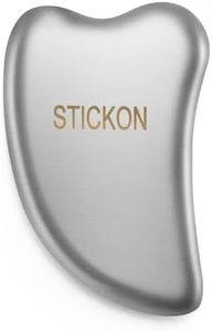 Stainless Steel Gua Sha Scraping Massage Tool - IASTM Tools Great Soft Tissue Mobilization Tool Design to Reduce Neck Shoulder Back and Muscle Pain (Heart Shape)