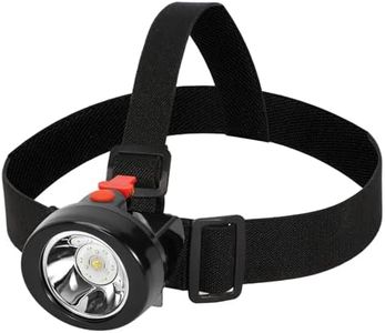 Hunting Friends Rechargeable Cap Mining Lamp Waterproof LED Miner Lamp Explosion Proof Headlight for Outdoor Professional Works (Red button)