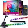 Govee TV LED Backlight 3 with 4MP Dual Camera, 16.4ft RGBWIC LED Strip Lights Sync with TVs 75-85 inch, 60 LEDs/m, Smart AI Color Filter for Movie, Game, App and Voice Control, Matter Alexa Support