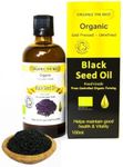 Organic Black Seed Oil Cold Pressed Unrefined, Certified Nigella 100 ml