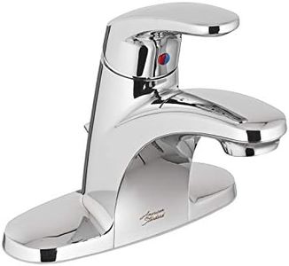 American Standard 7075000.002 Colony Pro Single-Handle Bathroom Faucet with Metal Drain, 1.2 GPM, Polished Chrome