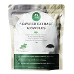 TrustBasket Seaweed Extract Granules - 1kg (Pack of 1)| Fertilizer for Plants | Organic Plant Growth Promoter & Bio-Stimulant | Plant Growth Booster