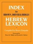 Index To Brown, Driver, & Briggs Hebrew Lexicon