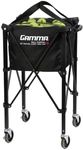 GAMMA Sports EZ Travel Cart Pro, Ball Hopper with Premium Carry Case, Holds 120 Pickleball Balls or 150 Tennis Balls