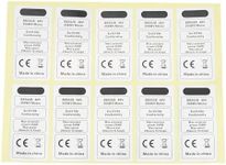 VGOL 10pcs Mid Drive Motor Sticker 48V 250W Motor Waterproof Sticker Decal 70x35mm Motor CE Label Tags Compatible with BBS02B BBS01B