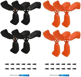 MINGVEN Neo 2 Accessories - 8PCS Replacement Propellers for DJI Neo 2, Durable & Lightweight with Screwdriver & Screws, Easy Installation for Stable Flight (4 Black+4 Orange)