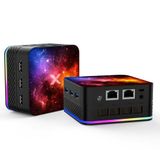 KASEPE Mini PC 8GB DDR5 256GB M.2 SSD, Mini Computer Alder Lake-Ν95 (up to 3.4GHz) 4 Cores 4 Threads, Micro PC Support 4K Triple Displays, Mini Desktop PC-WiFi 6 Bluetooth 4.2&RGB Light