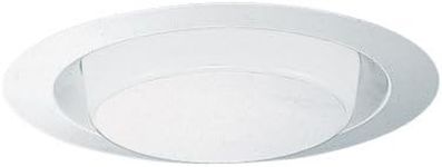 Juno Lighting 21-PW 6-Inch Drop Opal Trim (Plastic White)