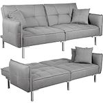 Yaheetech Sleeper Sofa Couch Bed Co