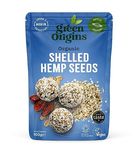 Green Origins Organic Shelled Hemp Seeds, Raw, 100g