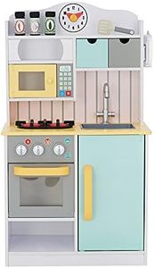 Teamson Kids Little Chef Florence Play Kitchen with Accessories, Multi