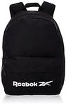 Reebok Backpack, Black/Black, One S