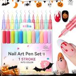 BORN PRETTY Nail Art Pens Set 12 Co