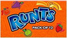 Wonka Runts Hard, Chewy & Fruity Ca