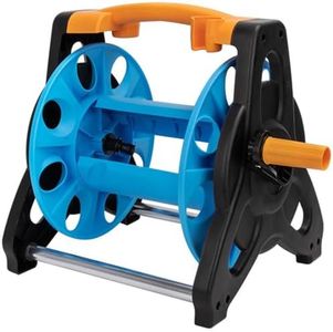 MTSDM Garden Hose Reel, Portable Water Hose Reel Cart, Holds Up to 35m of 17mm Water Pipe, Blue
