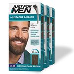 Just for men Mustache And Beard Color, 1 Count