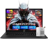NIMO 17.3" Laptop & eGPU Dock Bundle: R7 8745HS, 32GB DDR5 1TB RX 7600M XT