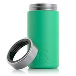 RTIC Can Cooler with Splash Proof Lid, 16 oz, Mint, Vacuum-Insulated, Stainless Steel, Sweat Proof, Keeps Hot & Cold Longer