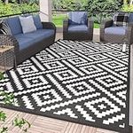 Roccar Outdoor Rugs,Reversible Plas