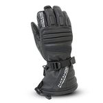 Katahdin Gear Torque Leather Snowmobile Gloves Black Adult Size XL