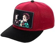 Bioworld Demon Slayer Anime Cartoon Sublimated Print Snapback Hat