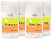 Earth Science Liken Unscented Deodorant, 2.45-Ounce Containers (Pack of 4)