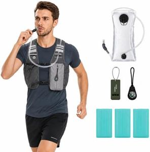 3 Cold Source Cooling Hydration Vest, 2L Bladder for Running Hiking