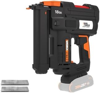 WORX Cordless Narrow Crown Stapler, 20V 18GA Nail Gun, WX844L.9