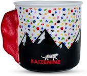 KAIZENINE Rock Climbing Mug Cup Bouldering Finger Strength Gift for Climber Bouldering Coffee Cup Present for Climber Climbing Hold Handmade Lead Climbing Mug Handle Won't Fall Off*