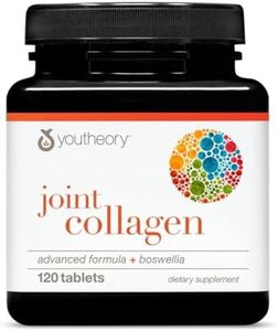 Youtheory Joint Collagen Advanced - Type 2 Collagen Supplement - Joint Support & Health - with Boswellia Extract, Turmeric & Quercetin - 120 Tablets