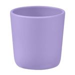 Hopop Silicone Training Cup for Babies & Toddlers | Anti-Slip Baby Drinking Open Cup | Easy to Hold | Multipurpose Cups | BPA Free | Purple