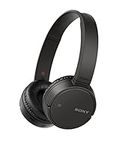 Sony WH-CH500 Wireless Bluetooth NFC On-Ear Headphones with 20 hours Battery Life - Black