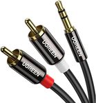 UGREEN 3.5mm to RCA Cable, 6.6FT RC