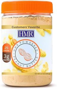 HMR Peanut Butter Powder | Powdered Peanut Butter (32 Servings), Powder Mix from Real Dry-Roasted Peanuts, 3 grams of Protein, Add to Smoothies, Shakes and Puddings, Low Carb & Keto Friendly