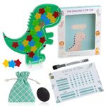 Reward Chart Dinosaur Reward Jar for Kids, Potty Training Reward Chart Toddler Boys/Girls, Behaviour Charts for Children, Toilet Training Reward Chart, Magnetic Reward Jars Classroom, Star Chart