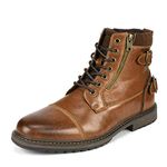 Bruno Marc Men's Philly Dress Chukka Boots,Size 10,Camel,Philly_10