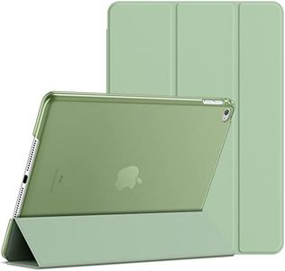 JETech Case for iPad Air 2 (Not for iPad Air 1st Edition), Smart Cover Auto Wake/Sleep (Matcha Green)