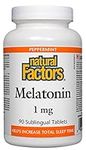 Natural Factors Melatonin 1 mg, 90 Tabs