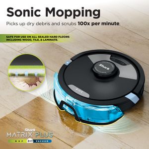 Shark Matrix Plus Robot Vacuum Mop – Self-Cleaning, Multi-Surface