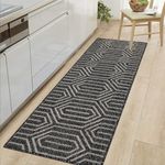 Cekene Runner Rug for Hallway 65x 180cm Non Slip Laundry Room Rug Runner Washable Floor Carpet Area Rug Runner for Entryway Kitchen Laundry Room