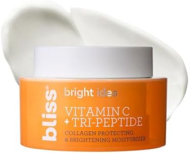 Bliss Tri-Peptide Brightening Moisturizer | Vitamin C & Squalane | Hydrating Anti-Aging Face Cream for Radiant Skin | Clean Vegan & Cruelty Free 1.7 fl oz