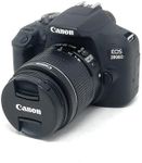 Canon EOS 2000D DSLR Camera and EF-