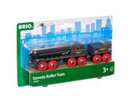 BRIO World Speedy Bullet Engine Train Toy For Kids Age 3 Years +