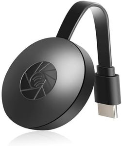 ONBPIY Wireless Display Dongle Adapter 4K Streaming Media Receiver with Chromecast Google Chromecast for Phone Tablet Laptop TV Projector Monitor